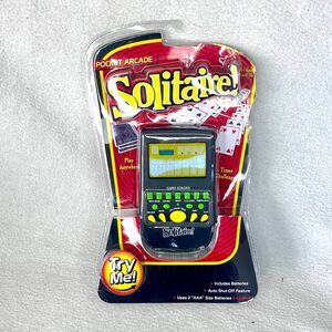 Westminster Pocket Arcade Solitaire Handheld Electronic Game (0277) Tested